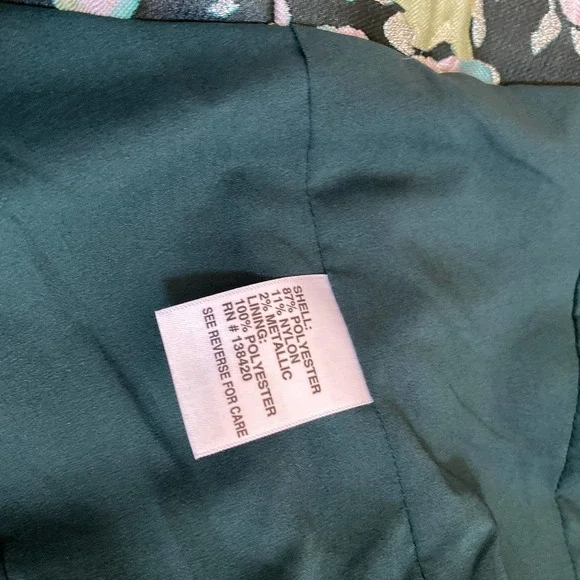 NWT ETCETERA Blazer In Bloom Print, size 2 - Picture 13 of 16